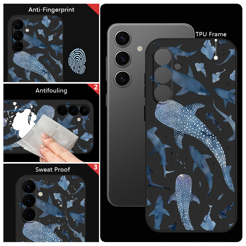 クジラ柄のランヤードケース Samsung Galaxy A - Phone Cases Galaxy A16 5G のレビューと価格