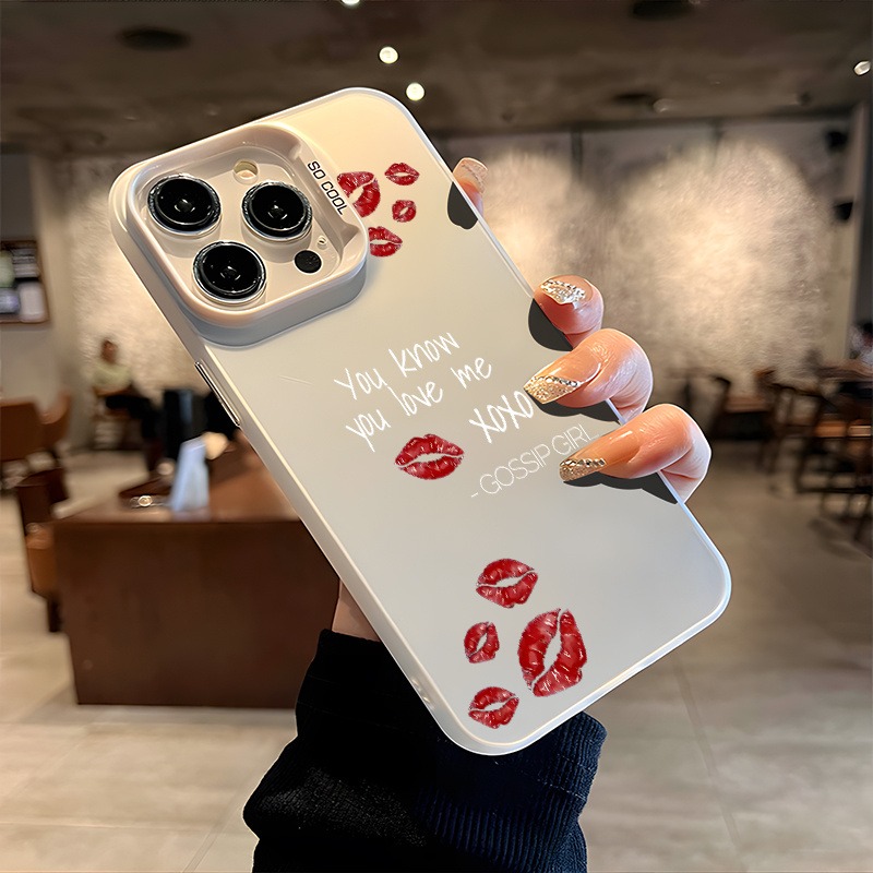 スタイリッシュなゴシップをテーマにしたリッププリントレーザー - Phone Cases You Can Design のレビューと価格