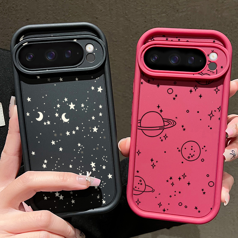 輝く星月柄スマホケース Google Pixel 10 9  - Google Pixel 9 のレビューと価格